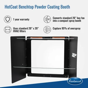 Eastwood HotCoat® BenchTop Powder Coating Booth Kit