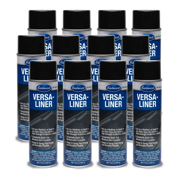 Eastwood Versa-Liner Aerosol Bedliner 12 Pack