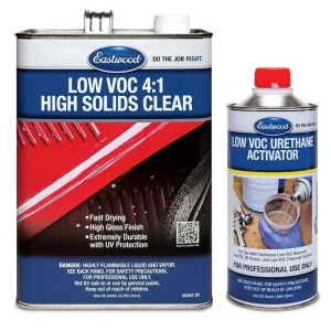Eastwood 4:1 Low VOC High Solids Clear Kit with Slow Activator