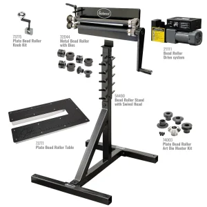 Jamey Jordan Signature Series 19 Inch Plate Bead Roller Package