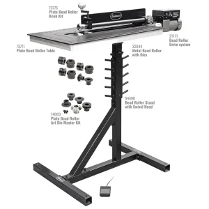 Jamey Jordan Signature Series 19 Inch Plate Bead Roller Package