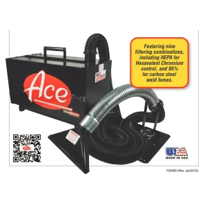 Ace Welding Fume Extractor Part #73-201 HEPA