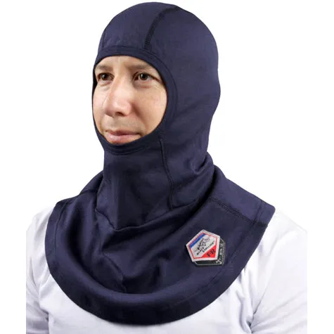 Black Stallion FR Cotton Balaclava with Neck Drape AH1520