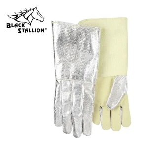 Revco AHS718DK 18″, 19 oz. Aluminized Carbon/Kevlar Palm Thermal Protective Gloves (1 Pair)