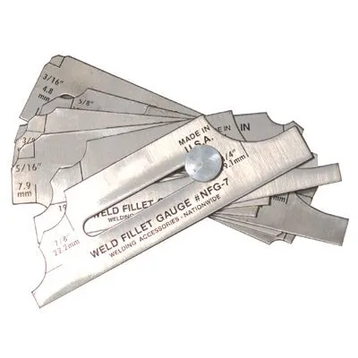 Anchor Weld Fillet Gauge #NFG-7