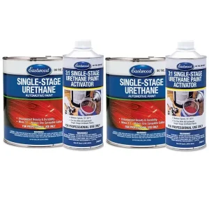 Eastwood Aquamarine Blue Metallic Single Stage Automotive Car Paint – Intermix Kit