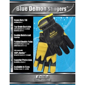 Blue Demon Stinger Welding Gloves #BDSTINGER