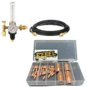 ESAB Rebel 205 Regulator and Consumable Kit Combo – BGWREG-CONS