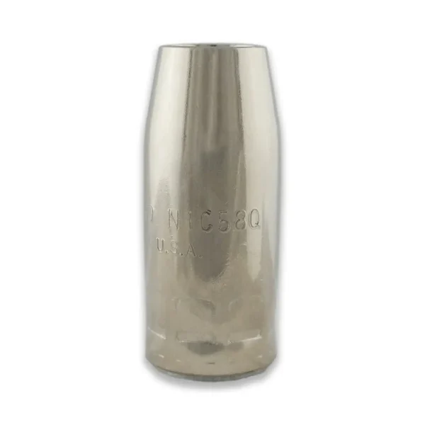 Bernard Quik Tip Thread-On Nozzle, 5/8″ Bore, Plated Copper, 10/pk – N1C58Q