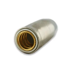 Bernard Quik Tip Thread-On Nozzle, 5/8″ Bore, Plated Copper, 10/pk – N1C58Q