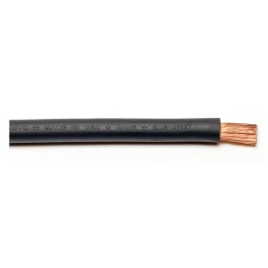 #2/0 AWG Black Welding Cable
