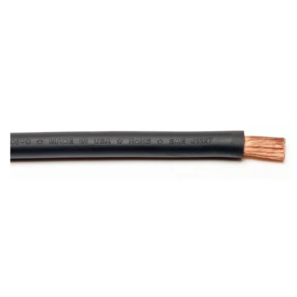 #2/0 AWG Black Welding Cable
