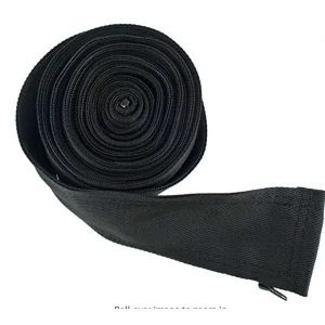 CK Worldwide CC-3-22 Hose Cover 3″ X 22′ Zippered, Black Nylon