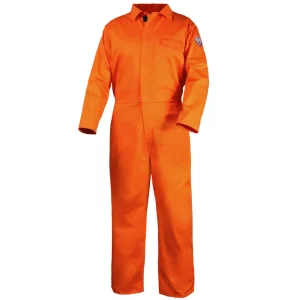Revco CF2117-OR 7 oz. Orange TruGuard™ 300 FR Cotton Coveralls (1 Pack)
