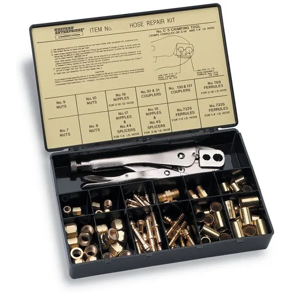 Western Hose Repair Kit – 1/4″ Hose, “B” Fittings CK-26