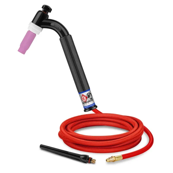 CK Worldwide TIG Torch – #17 Style – (CK17-12-RSF FX) W/ 12.5ft Super Flex cable
