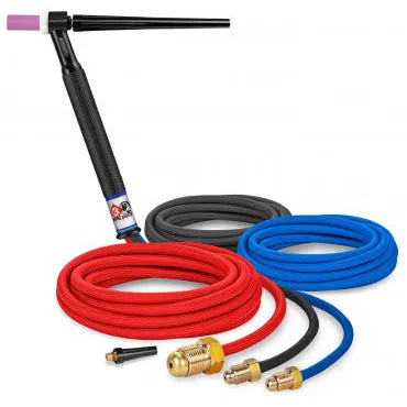 CK Worldwide CK230 (HEAVY DUTY) Water Cooled TIG Torch W/ 25ft. Super Flex Cable (CK2325SF FX)