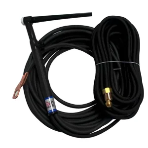 CK Worldwide 130A 9-Style 2-Piece TIG Torch w/ Valve and 25ft. SuperFlex Cable