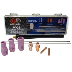 CK Worldwide 2 Series TIG Torch Accessory Kit, Small – AK-1