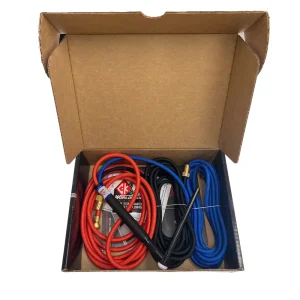 CK Worldwide 250A Water Cooled Flex Head TIG Torch w/ SuperFlex Cable