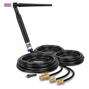 CK Worldwide 250A Rigid Head Water Cooled TIG Torch, 25 ft – Fronius Combo Water
