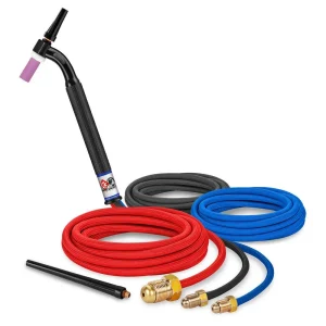 CK Worldwide 200A Water-Cooled Flex Head TIG Torch w/ Super-Flex Cable, 12.5 ft – CK212SF FX