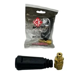 CK Worldwide 25mm SafeLoc Gas-Thru Male Dinse Adapter – SL2-25M