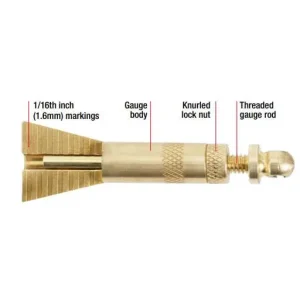 CK WorldWide Tungsten Stick Out Gauge #TG1