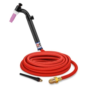 CK Worldwide 200A Trim-Line TIG Torch w/ Flex Head and Valve, 25 ft – TL26V-25-RSF FX