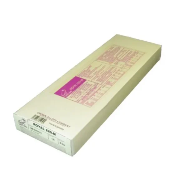 Crown Alloys ROYAL 220-M Stick Electrode, 1/8″, 5# – RE220M/EO