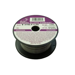 Crown Alloys E 316LT1-FCo .035×2# MIG Wire 2lb Spool – SS316L1/1F