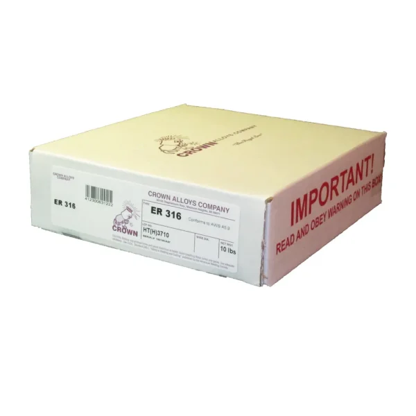 Crown Alloys ER 316 – .035×8″ MIG Welding Wire (11lb Spool) – SS316/2F