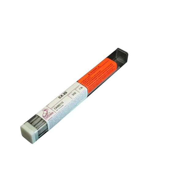 Crown Alloys CX-20 – 3/32″ Electrode – 1 lb Tube – TECX/EN-BP
