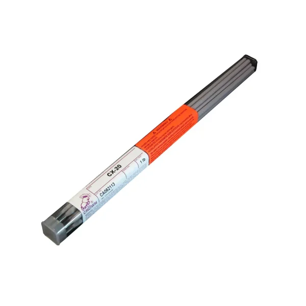 Crown Alloys CX-20 – 5/32″ Electrode – 1 lb Tube – TECX/EP-BP