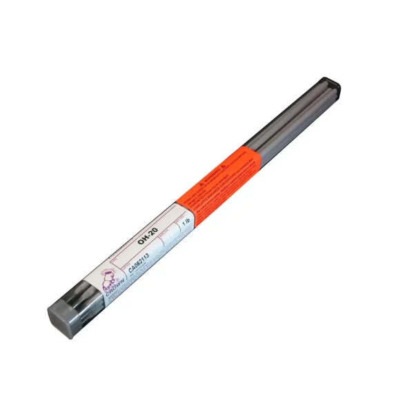 Crown Alloys OH-20 – 5/32″ Electrode – 1 lb Tube – TEOH/EP-BP