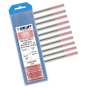 Diamond Ground CRYO-T 2% Thoriated Tungsten Electrode CT-1/16