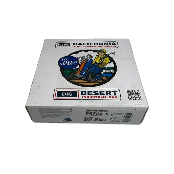 CALIFORNIA TOOL & WELDING SUPPLY BY WASHINGTON ALLOY E70S6 .023″ 11# SPOOL MILD STEEL SOLID MIG WIRE