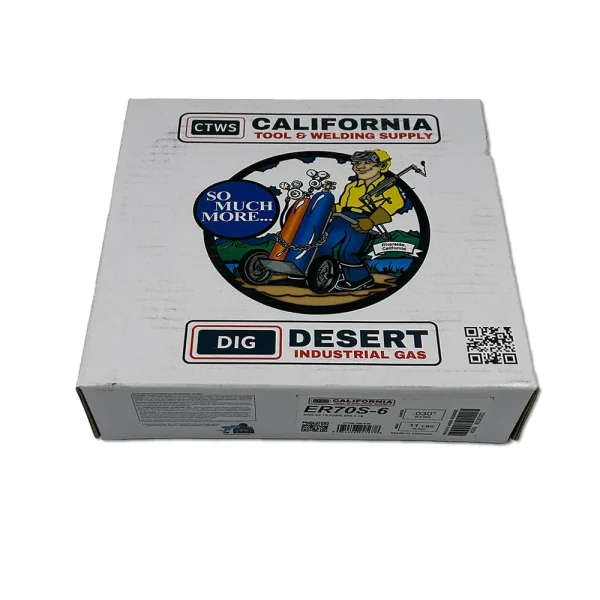 CALIFORNIA TOOL & WELDING SUPPLY BY WASHINGTON ALLOY E70S6 .030″ 11# SPOOL MILD STEEL SOLID MIG WIRE