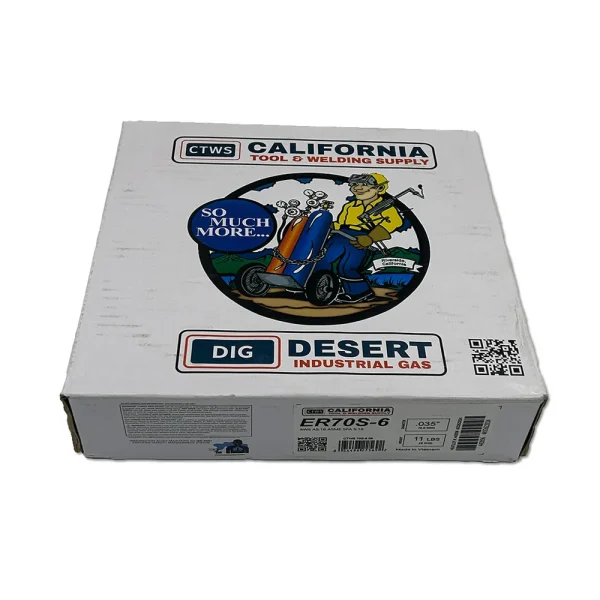 CALIFORNIA TOOL & WELDING SUPPLY BY WASHINGTON ALLOY E70S6 .035″ 11# SPOOL MILD STEEL SOLID MIG WIRE