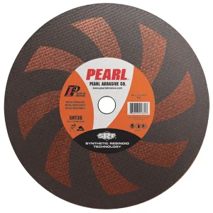 Pearl Abrasive CW14MASR Large Diameter SRT™ – 14 x 7/64 x 1 SRT™ Cut-Off Wheels, SRT36, 10 per Box