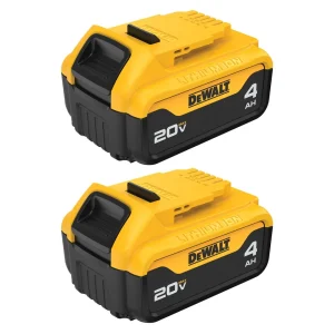 DEWALT DCB204-2 20V MAX* Battery, 4.0-Ah, 2-Pack