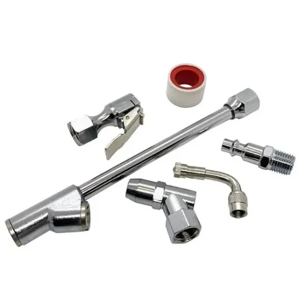 PREECE PRECISION DGH101-A35P 300PSI DIGITAL TIRE GAUGE AND INFLATOR CHUCK KIT