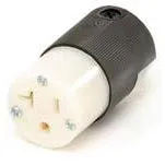 Direct Wire – 110 VAC HD Straight Blade Recep. End 20A (FM) – 5369C