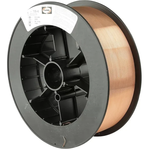 HARRIS® E70S6H5 ER70S-6 .045″ X 11# SPOOL MILD STEEL SOLID MIG WIRE (GMAW)