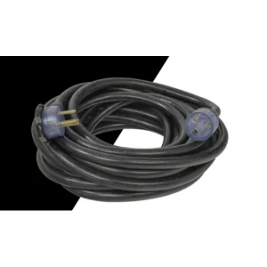 DIRECT WIRE & CABEL EC0002 8/3 BLK 25FT HEAVY DUTY EXTENSION CORD-WELDING MACHINE CORD