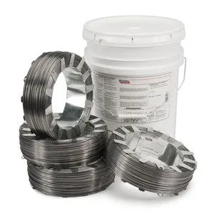 Lincoln ED011277 5/64″ Lincore 55 Hardfacing Wire, 14lb Coil (56lb Pail)