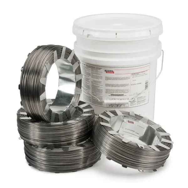 Lincoln Electric ED011277 Lincore® 55 Hardfacing, Self-Shielded, Flux-Cored (FCAW-S) Wire, 5/64 in, (4) 14 lb Coil