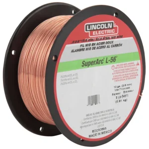 Lincoln SuperArc L-56 ER70S-6 MIG Welding Wire – 2 lb. Spool