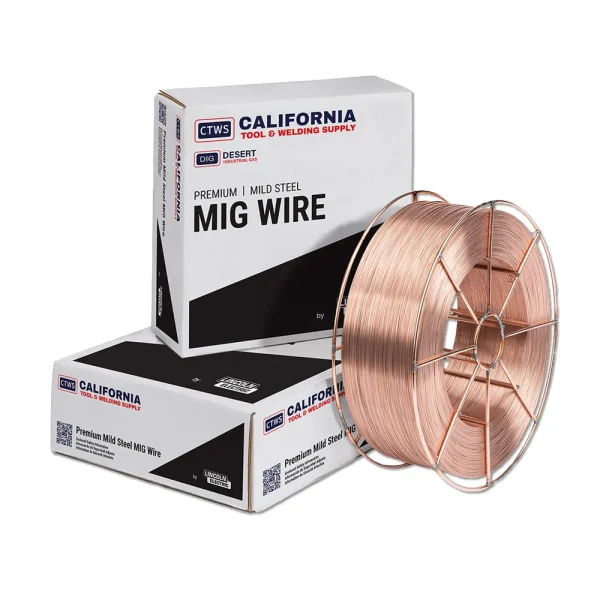 CALIFORNIA TOOL & WELDING SUPPLY BY LINCOLN ELECTRIC ED038291 70S6 .035″ X 33 LB. SPOOL MILD STEEL SOLID MIG WIRE