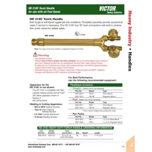 Victor Torch Handle (28 oz/11″) HD-310C #0382-0015